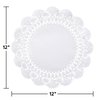 Brooklace 12" White Cambridge Lace Doilies 1000 PK 500239